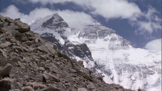 西藏雪山延时摄影