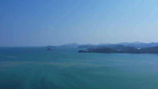 深圳梅沙海湾风光香港岛屿B