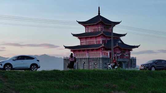 中国广东省佛山市三水区白坭聚贤楼