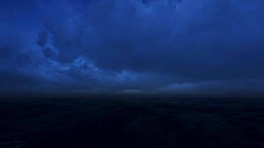 地球经长期暴雨形成江河湖海诞生生命文明