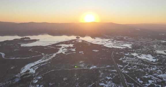 镜泊湖火山地貌