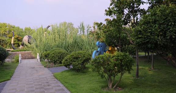 武汉硚口区园博园园风景