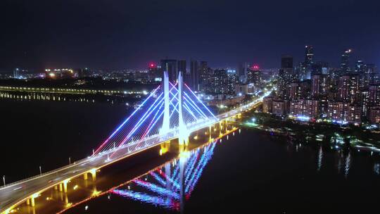 延时航拍惠州合生大桥