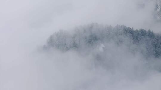 南太行伏牛山雪景雾凇云海自然风光