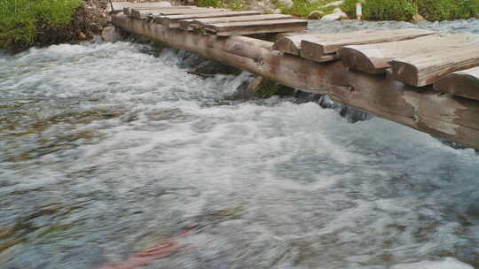 小桥流水急流