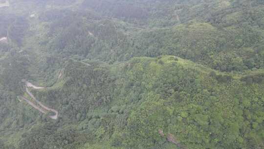 湖南怀化靖州飞山航拍