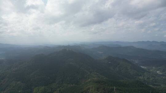 祖国壮丽山河丘陵山川航拍