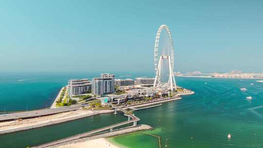 Ain Dubai Ferris in视频素材模板下载