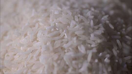大米粒细节煮米饭