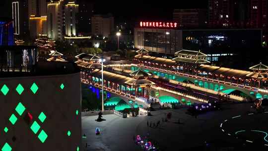 吉首市城市夜景实拍