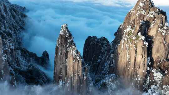 4k壮丽山河云海日出日落奇观