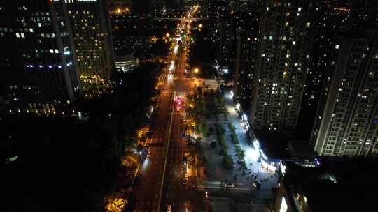 杭州钱塘新区城市夜景