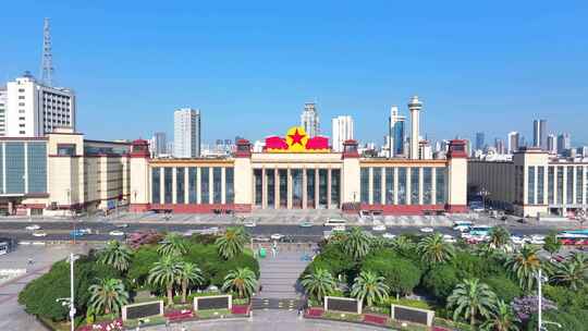 江西南昌八一广场江西美术馆航拍合集