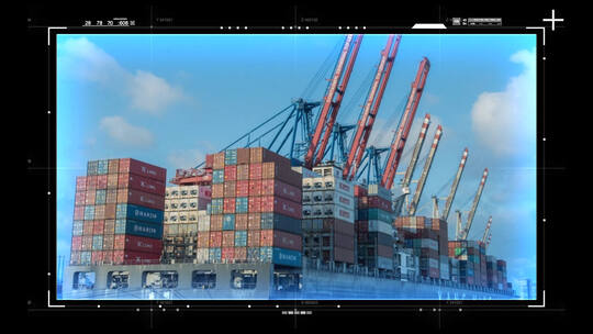 大气的科技框展示ae模板