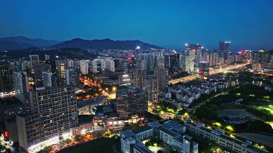 青岛崂山区夜景