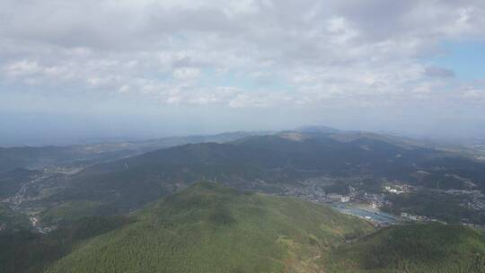 祖国壮丽山河丘陵山川航拍