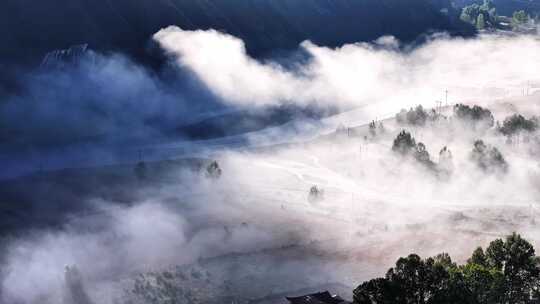 乡村振兴 美丽乡村 早晨