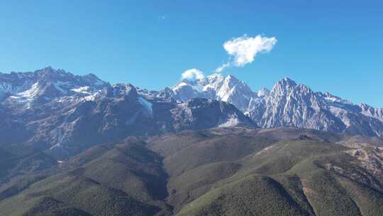 云南 玉龙雪山视频素材模板下载