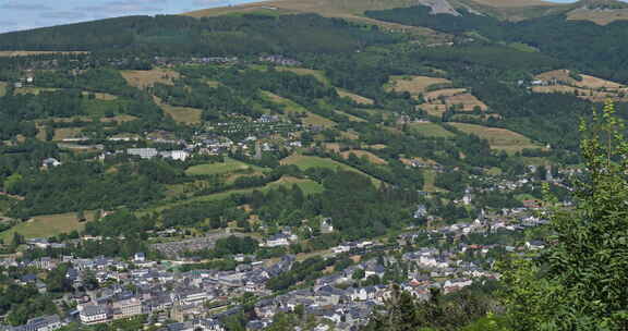 La BourBoule， Massif Central，Puy de D？me，奥弗涅，法国