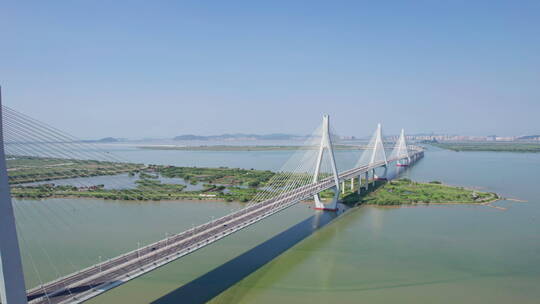 珠海洪鹤大桥视频素材模板下载