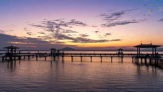 【延时】东湖听涛景区-日出01