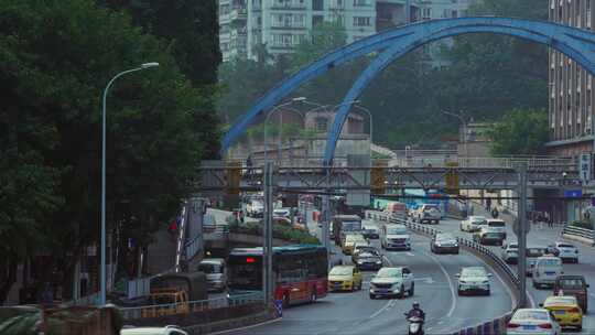 城市道路交通车流