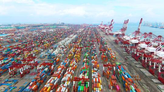 港口码头-货运物流集装箱
