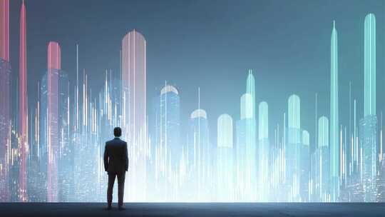 金融科技金融高端城市金融经济商务