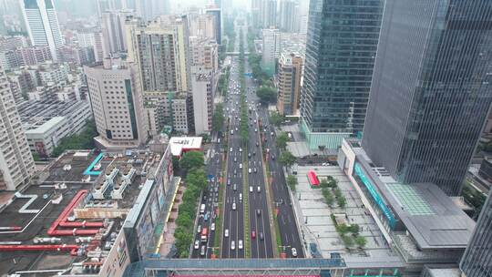 佛山禅城区城市干道建筑交通