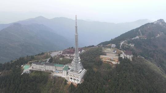 航拍南岳衡山5A景区