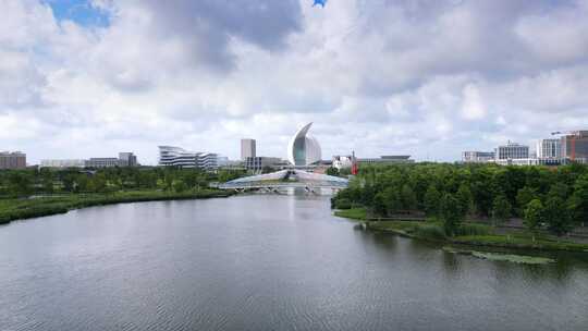 上海市临港新城中国航海博物馆视频素材模板下载