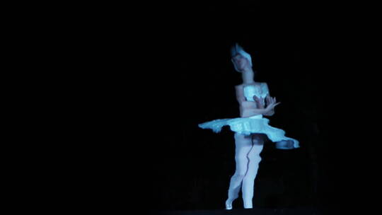 女芭蕾舞者跳舞视频素材模板下载