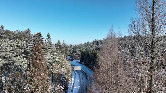 金华北山雪景