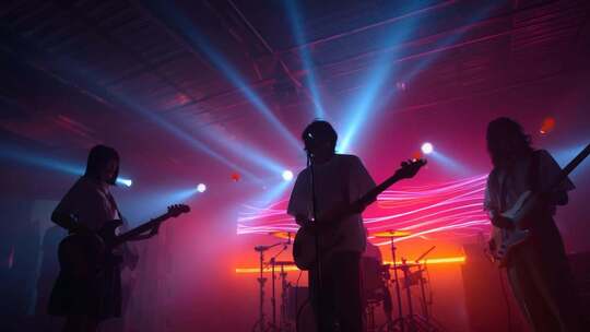 乐队舞台演奏音乐素材