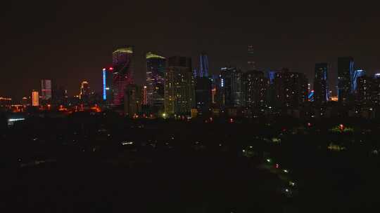 深圳城市航拍4K夜景