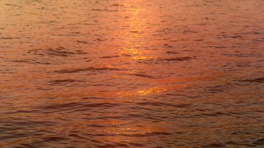 夕阳黄昏 波光粼粼 海边黄昏 水面海面