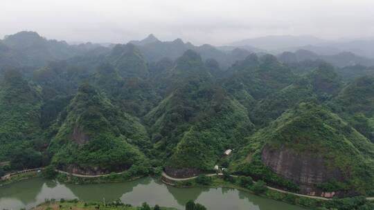 旅游景区广西桂林哈斯特地貌山川