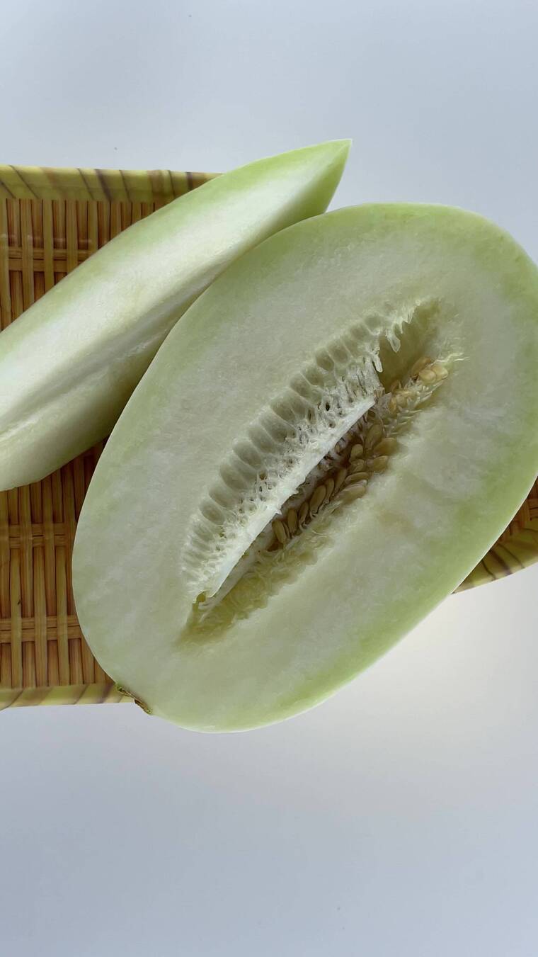 白蜜瓜4K实拍视频