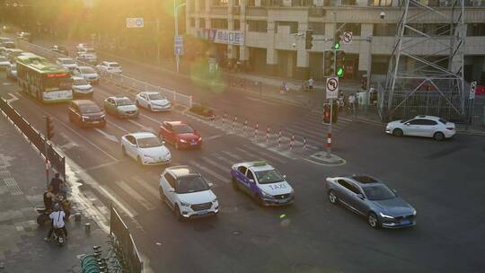 城市道路交通车流