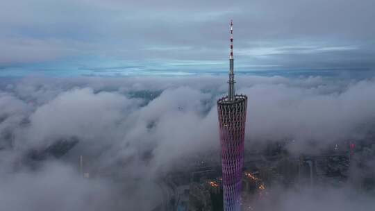 中国广东省广州市市区广州塔CBD中轴线