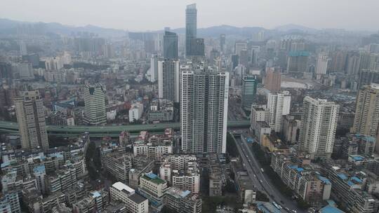 贵阳北京路周边交通建筑