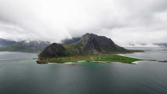 Lofoten，挪威，无人机，风景