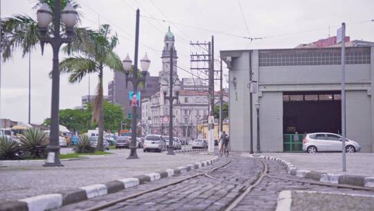 南美洲巴西海外城镇小镇街道