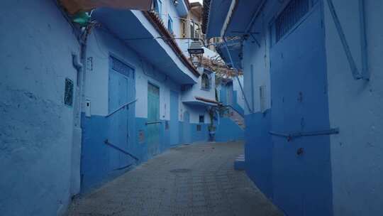 蓝色，独特，盟友，Chefchaouen