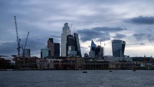 英国伦敦城市延时摄影