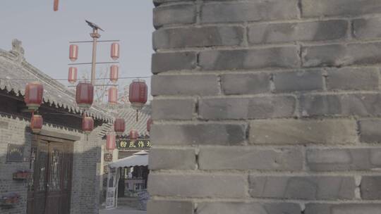 沂蒙老街-古城古街城墙民俗文化视频素材模板下载
