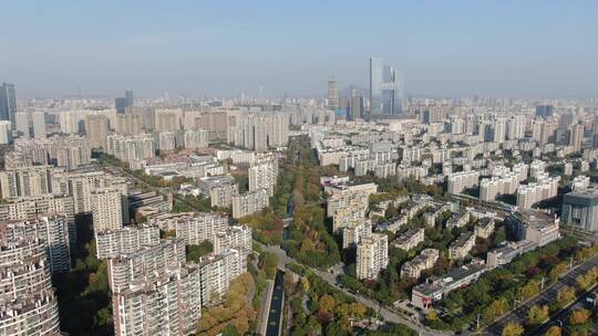 南京城市建设航拍