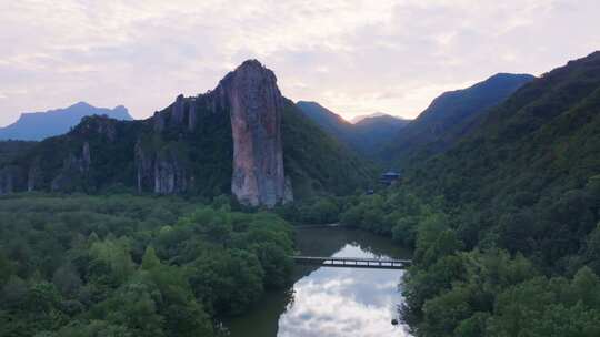 山水江南丽水仙都