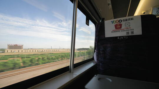 火车车窗景观风景