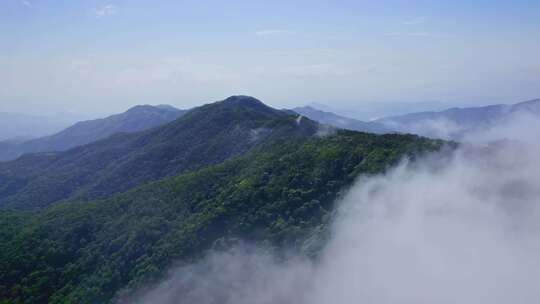 航拍云雾山川山脉云海自然风景